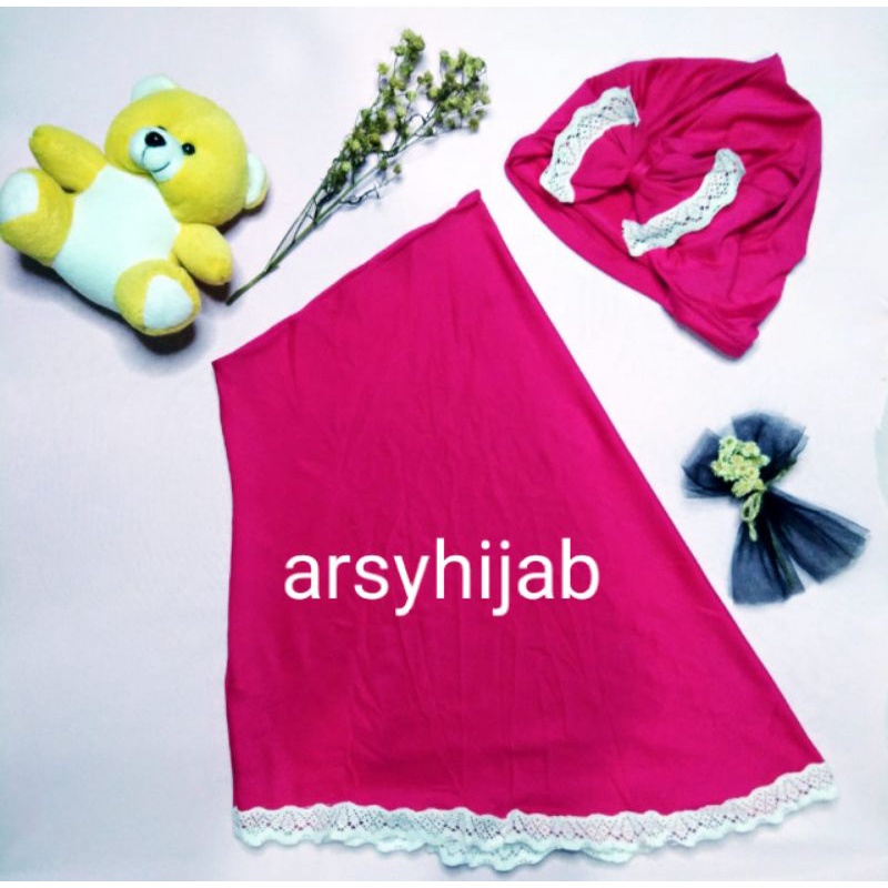 jilbab bayi turban polos arsy