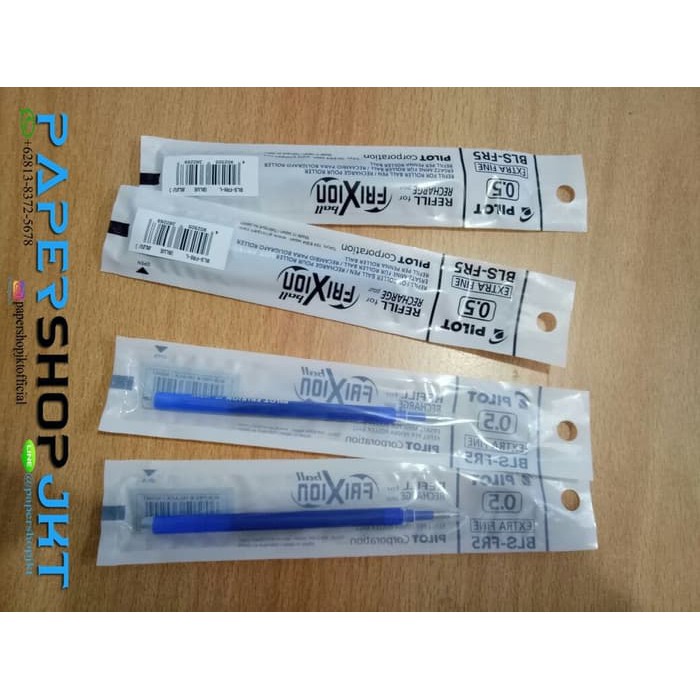 

JUAL GROSIR!!! REFILL ISI PULPEN FRIXION PILOT 0.5 BIRU