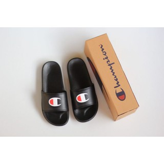 SALE SANDAL  CHAMPION  BLACK ORIGINAL  Shopee Indonesia