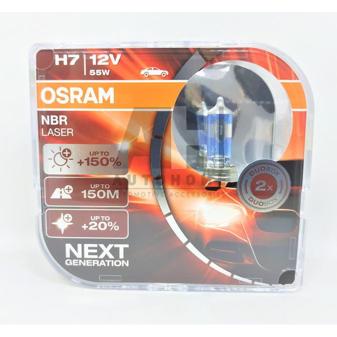 Osram Night Breaker Unlimited (Nbr) H7 55W Original .Ayesha01.Olshop