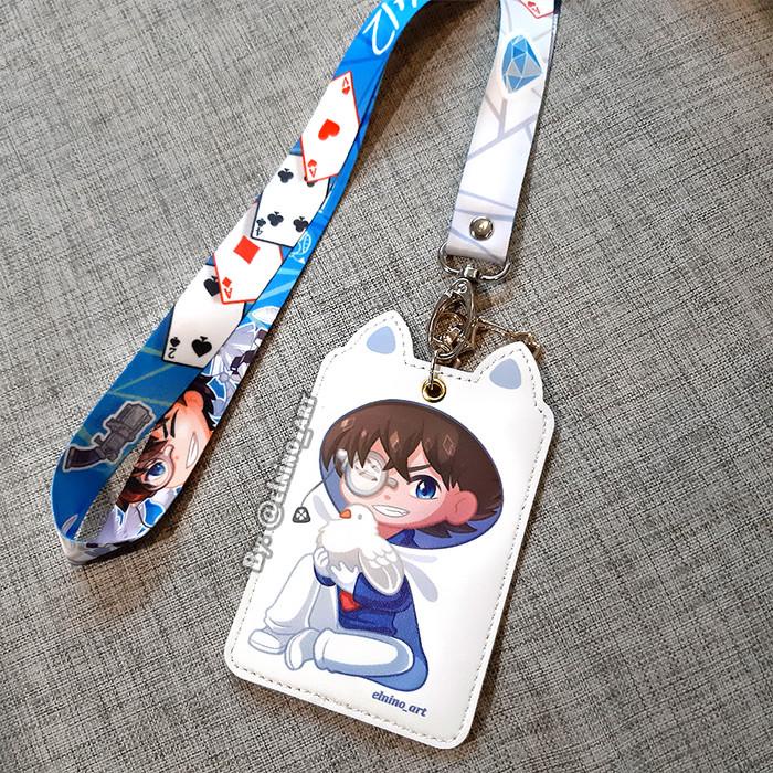 

Lanyard Kaito Kid - Card Holder & Lanyard Set Murah Baru