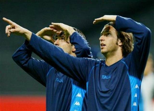 Jersey Retro Italia 2002 Training LS