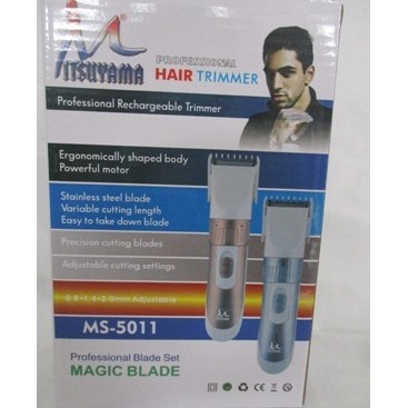 Alat/Mesin Cukur Mitsuyama/Hair Trimmer Rechargeable MS-5011