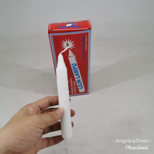 Lilin cap paus / lilin ulang tahun / lilin putih