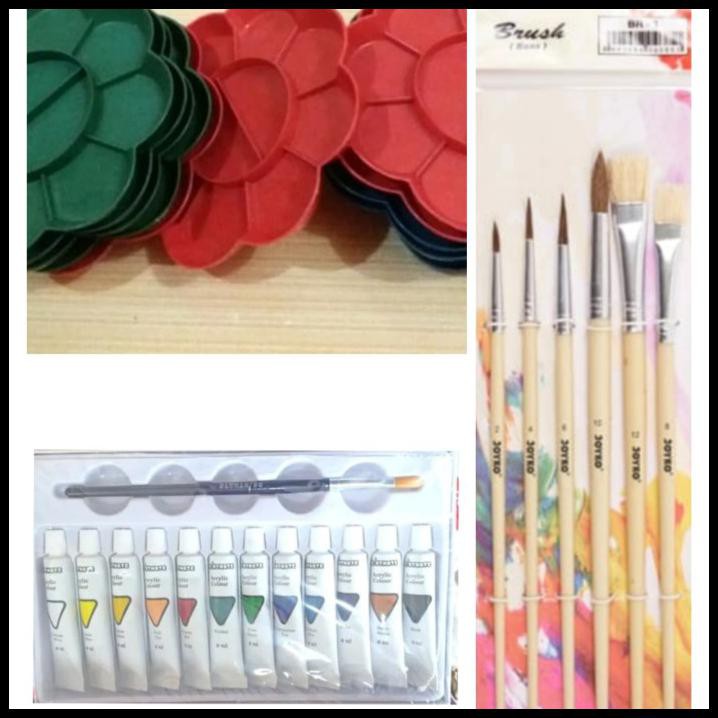 

Best Seller Paket Lukis (Cat Akrilik,Kuas,Palet)