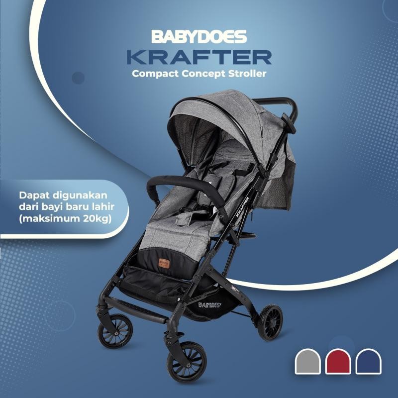 Makassar ! Stroller / Kereta Dorong Bayi Babydoes KRAFTER CH-KL 2114