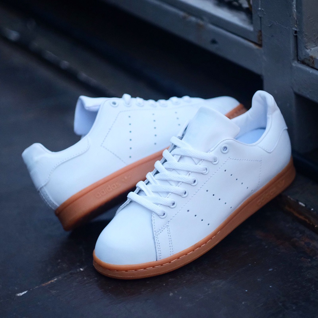 ADIDAS STANSMITH ALLWHITE SOL GUM