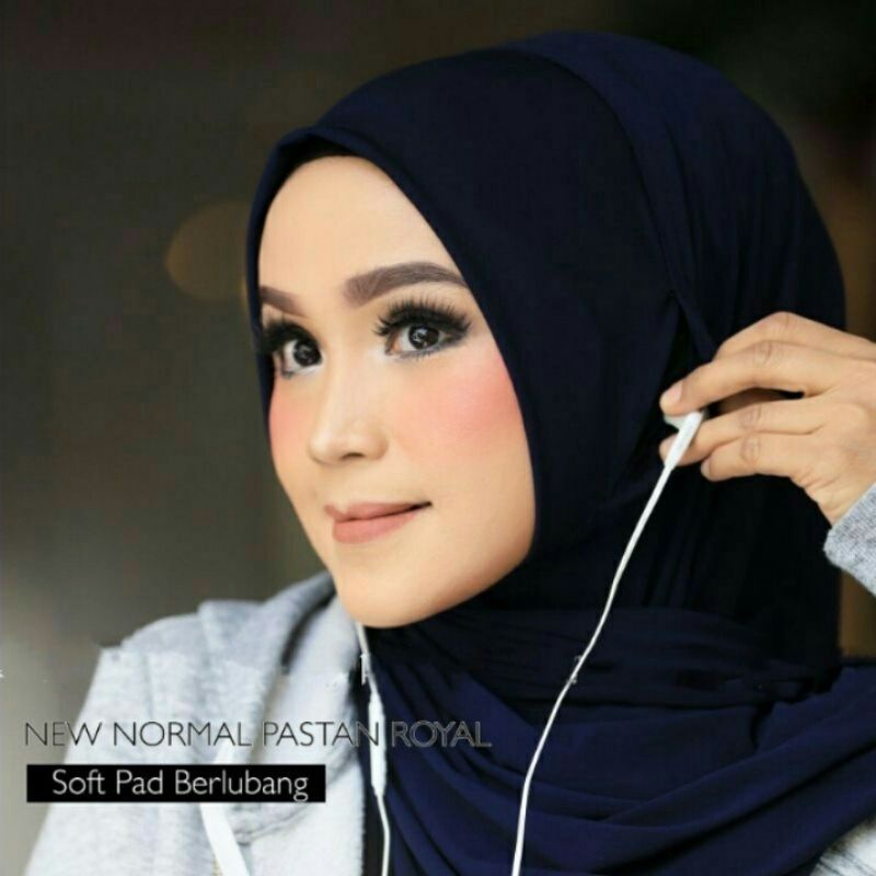 Hijab Jilbab PASMINA INSTAN ROYAL SOFT PED JERSEY Super Premium Ori