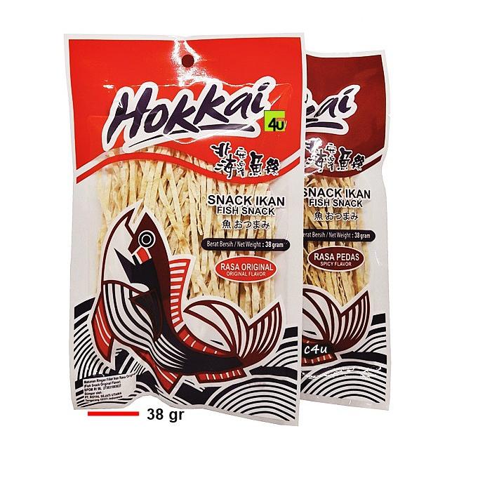 

「HOT SALE」 Hokkai - Tasty Fish Snack - 38 gr