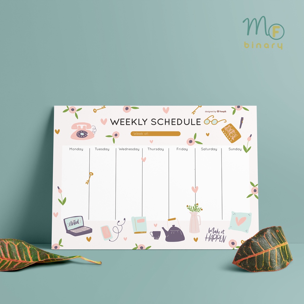 

Poster Weekly Planner + Free Spidol | ps-plan01 | Poster Animasi - Poster Custom