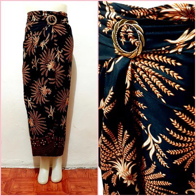 ROK LILIT INSTAN JEIVA REMPEL MAXI BATIK WANITA / ROK BAWAHAN KEBAYA / ROK LILIT BATIK WANITA-rajawali