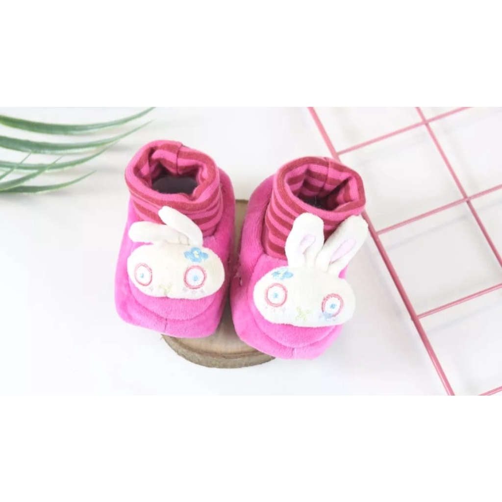 Kaos Kaki Bayi Boneka Bordir - Kaos Kaki Nia Boneka
