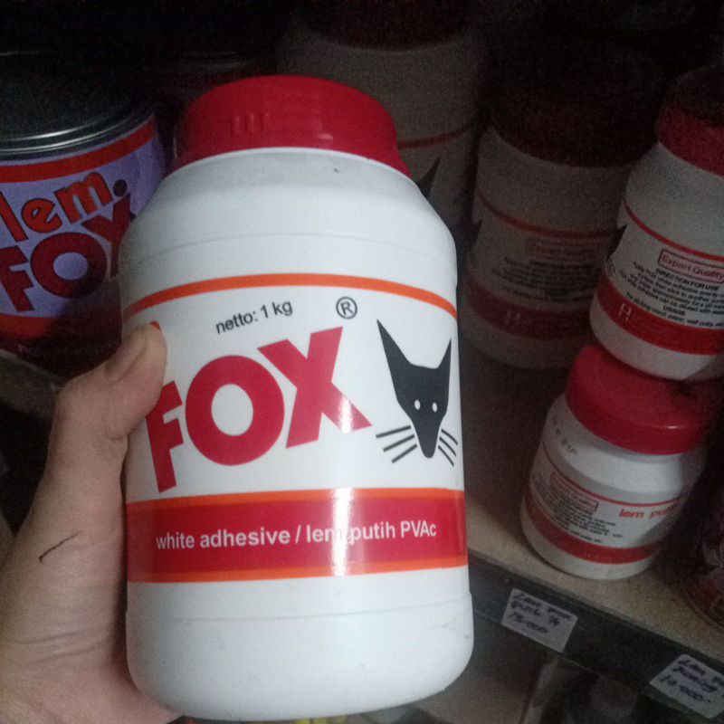 

Lem fox putih botol/lem kayu
