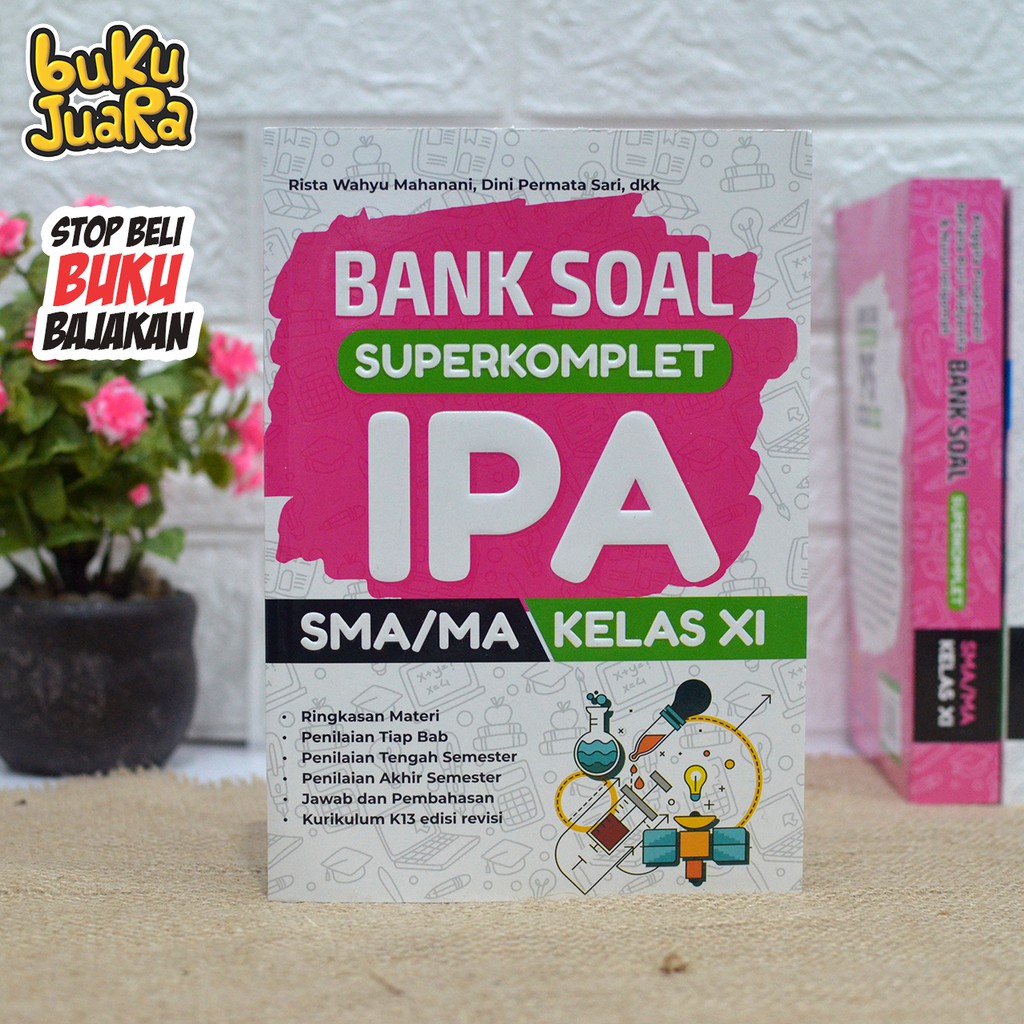 Bank Soal Sma Kelas Xi Ipa Buku Kumpulan Soal Ma Kelas 2 Superkomplet Siap Ujian Semester Shopee Indonesia