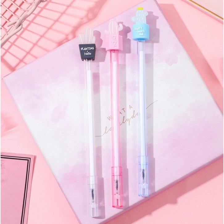 

Pulpen gel kaktus lucu