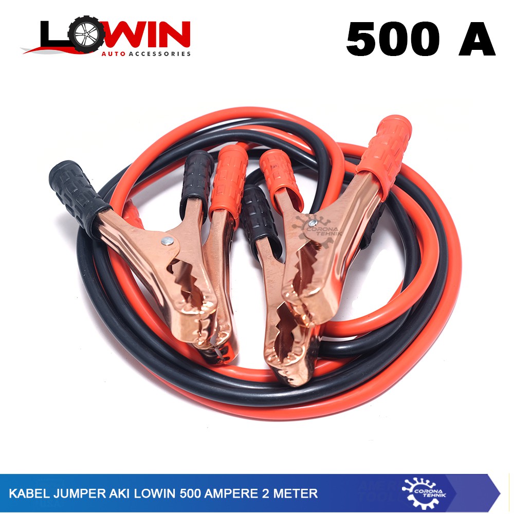 Aki Lowin 500 Ampere 2 Meter - Kabel Jumper