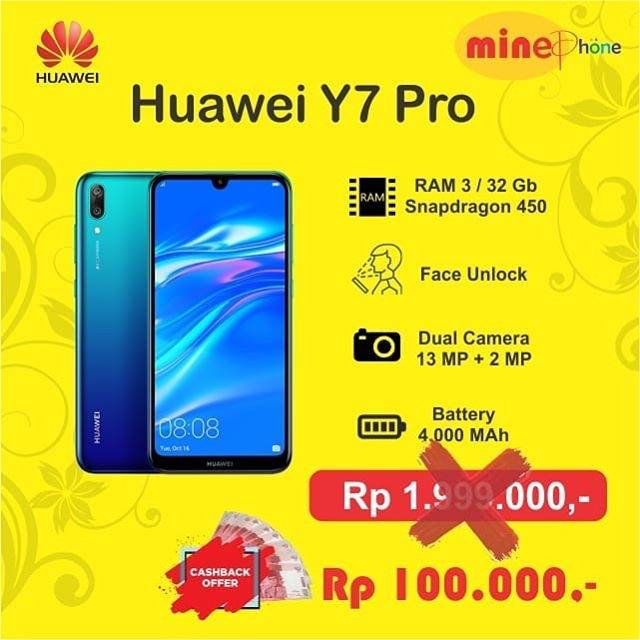 Huawei Y7 Pro Garansi Resmi