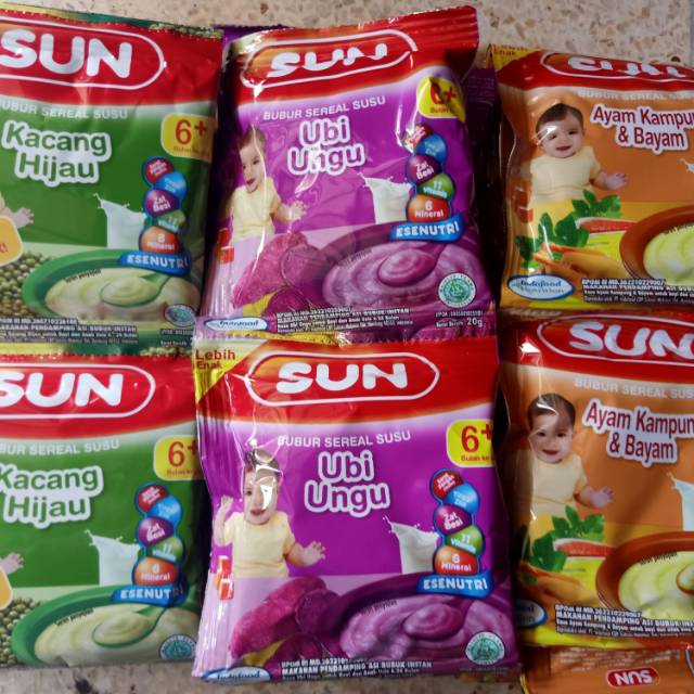 sun baby cereal