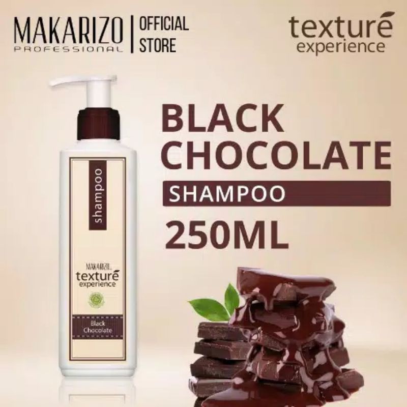 Makarizo Texture Sampo Black Chocolate