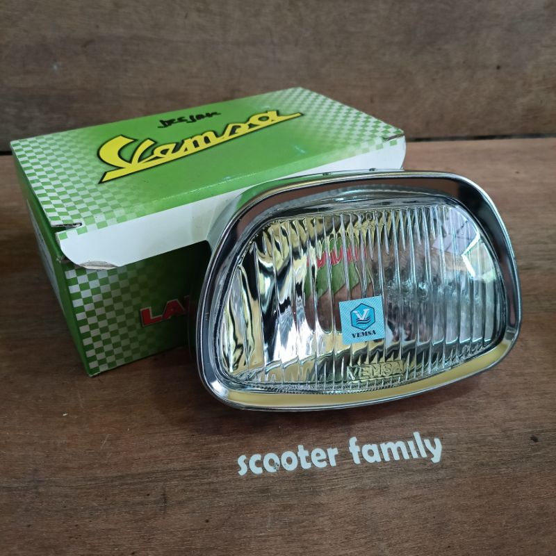 Reflektor headlamp lampu depan vespa super sprint vemsa
