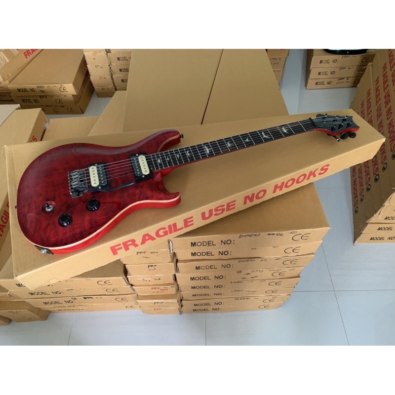 Gitar Prs semi updown red new csutom 