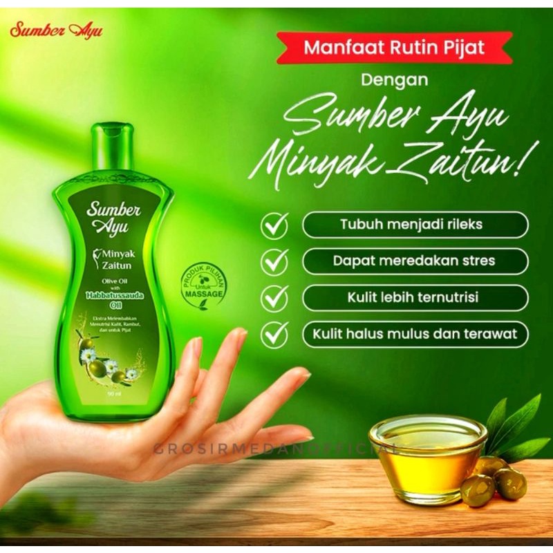 SUMBER AYU MINYAK ZAITUN - OLIVE OIL HABBATUSSAUDA