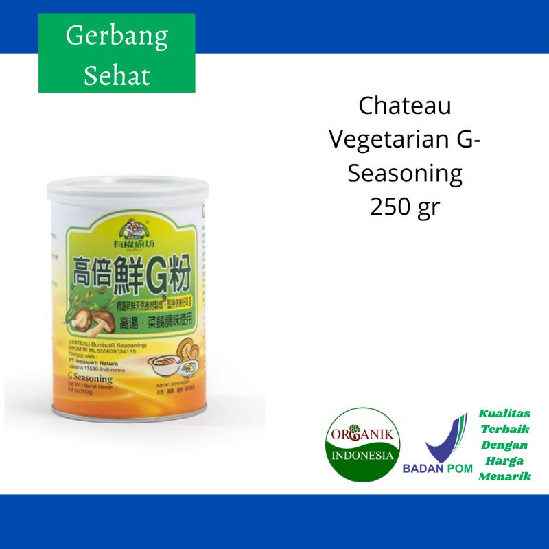 

Chateau Vegetarian G-Seasoning 250 gr