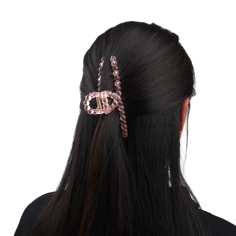 1pc Jepit Rambut Bentuk Hiu Bahan Akrilik Non slip Untuk Wanita