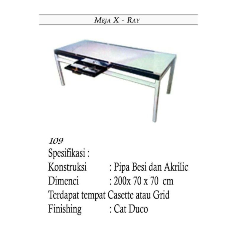 

meja x ray