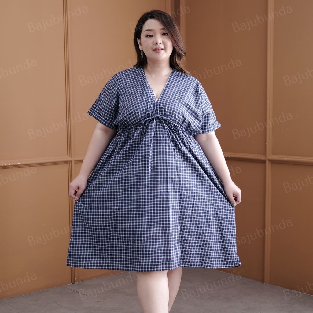 Bajubunda Dress Jumbo Wanita Big Size Plus Size LD 120 JOYKOTAK