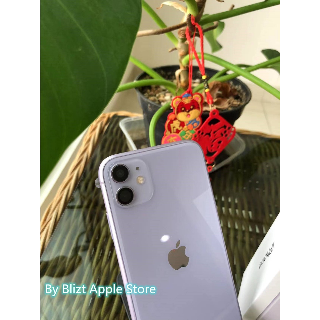 Apple iPhone 11 128GB Silent Fullset original Second Mulus100% Like New 3utools All Green (Garansi 1 Bulan)