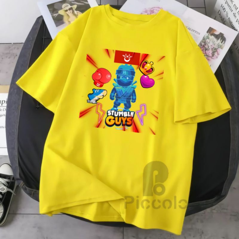 baju kaos anak stumble guys bahan premium