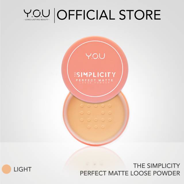 Y.O.U Colorland Pat n Go Blurring | The Simplicity Perfect Matte Loose Powder - YOU