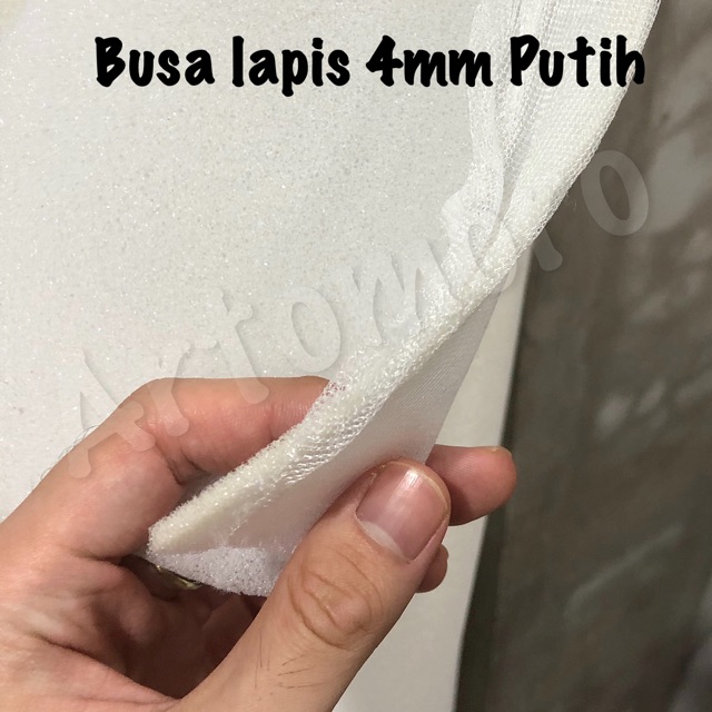 Busa Lapis Furing / Kodore / Coldore / Busa Tricot Putih