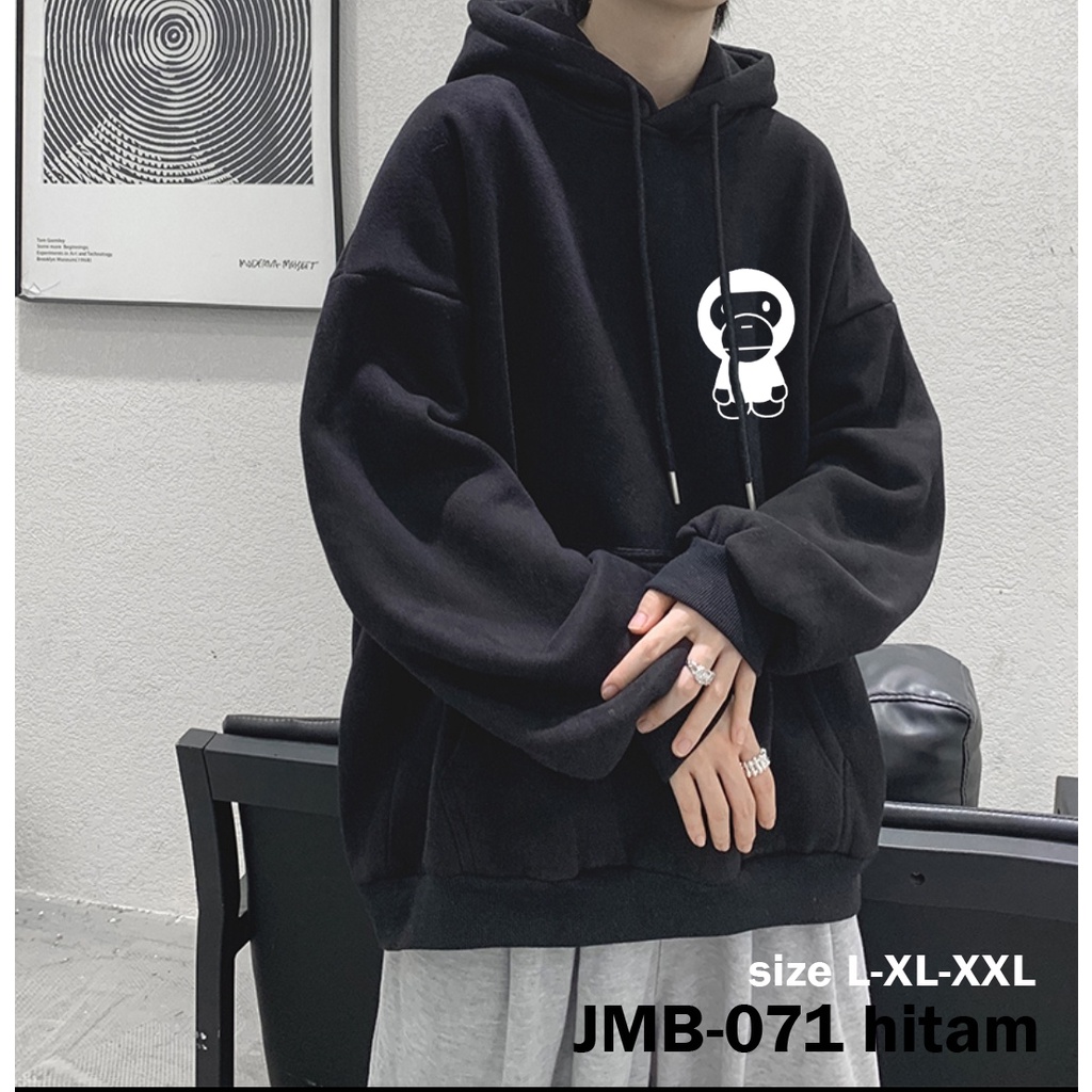 AA1 - Hoodie Oversize Pria || Hodie Laki Jumbo || Hodi XL XXL