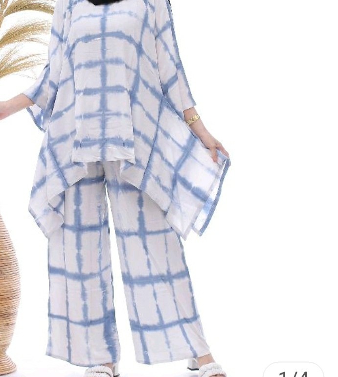 Setelan Shibori Batik Shibori Shibori Set Shibori Batik Pekalongan