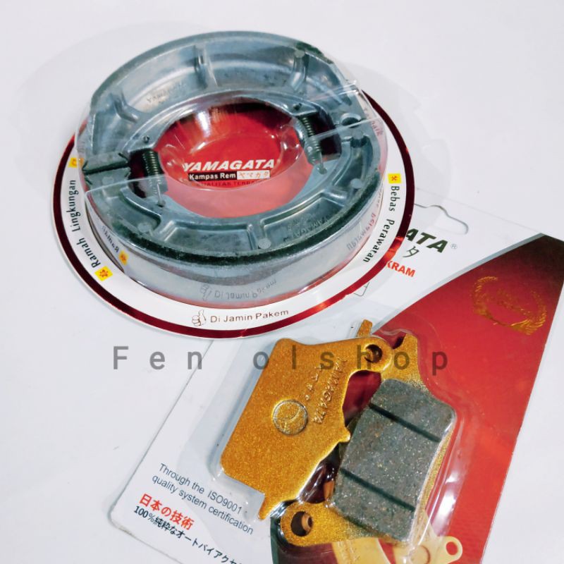 Kampas rem Dpn hayate/blade  & Blkg Hayate /thunder Yamagata