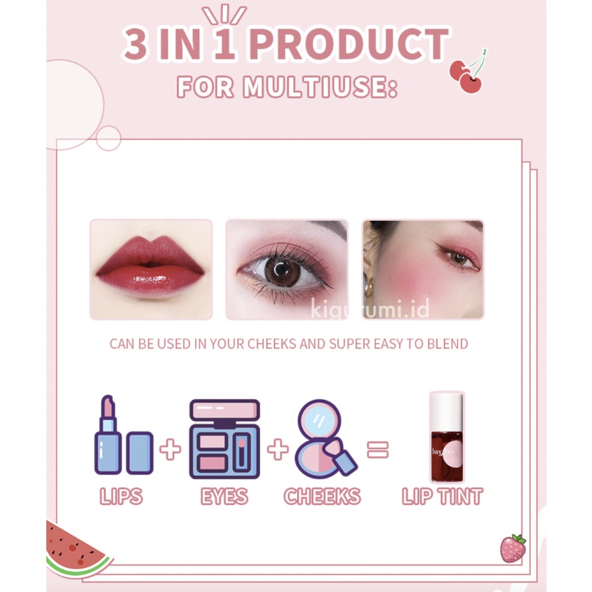 BAYFREE Lip Tint Cheek Waterproof and sweatproof long-lasting makeup KM003