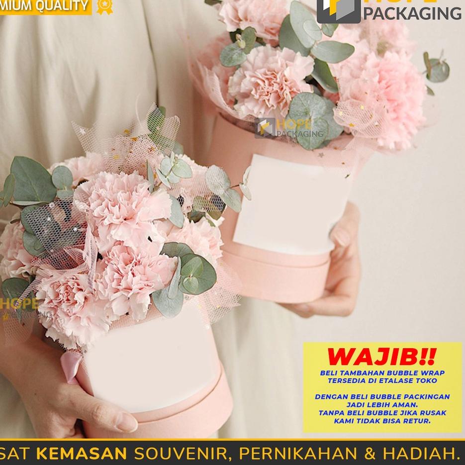 

☀ Bloom box mika transparant 15 x 20 cm buat bunga, souvenir wisuda, souvenir grand opening ☚