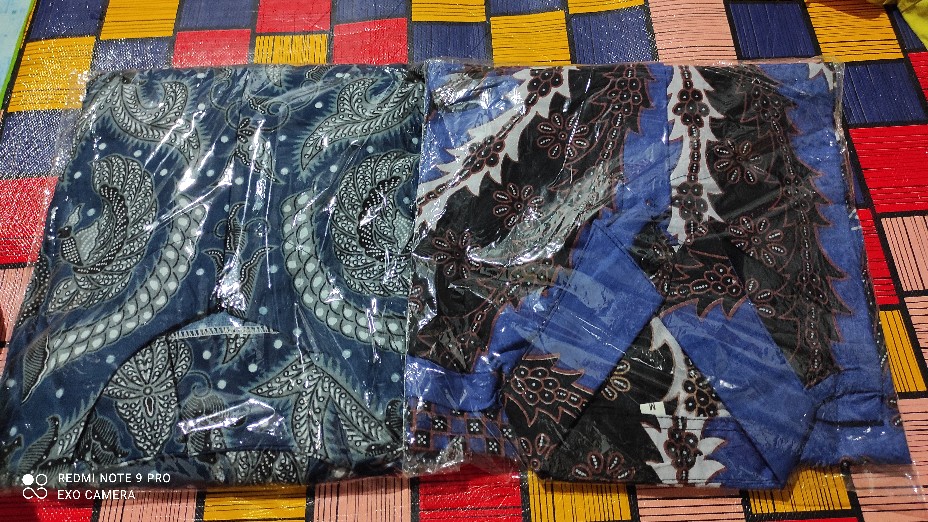 Kemeja Batik Size M L Xl Xxl Bswart Batik Hrb026 Kenongo Hem Panjang Ori Dasaran Irengan