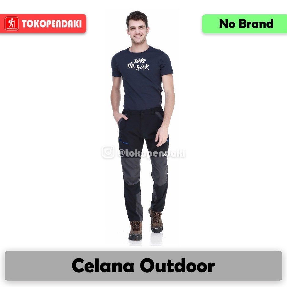  Celana  Panjang Outdoor Bahan Melar Quick  Dry  Waterproof 