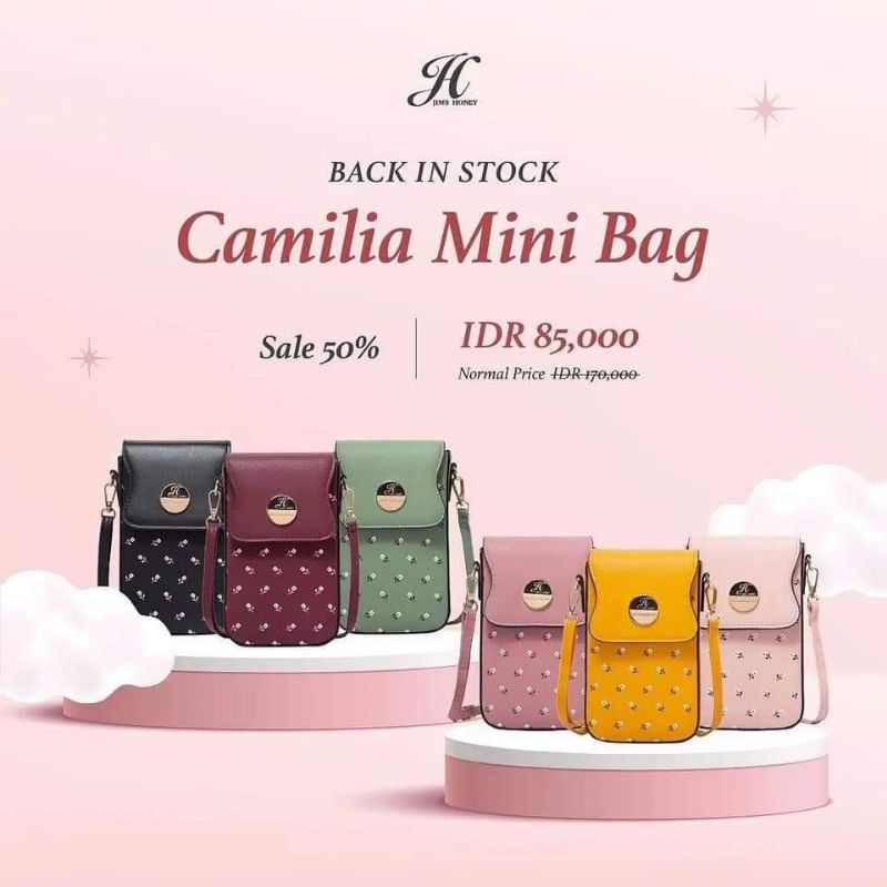 JIMS HONEY MINI BAG - CAMILIA MINI BAG JIMS HONEY