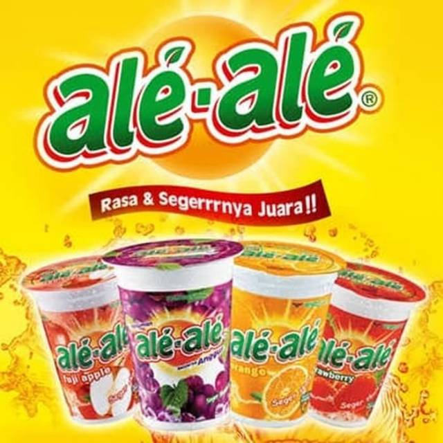 Jual Ale Ale Minuman Rasa Buah Dalam Kemasan Gelas 190 Ml Isi 24 Shopee Indonesia 3096