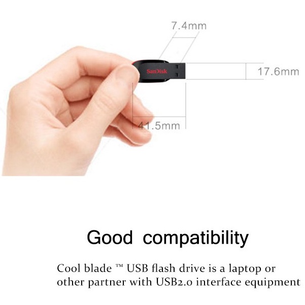 100% Original USB FLASHDISK CZ50 2.0 / CZ73 USB 3.0 FLASH DISK 8GB/16GB/ 32GB/64GB/128GB High Reading Speed hp