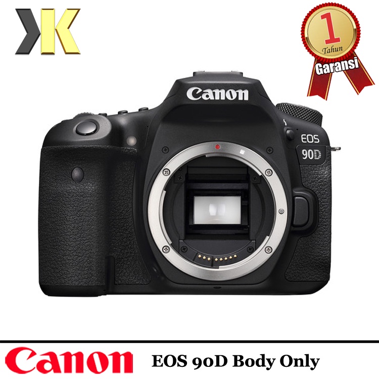 Canon EOS 90D DSLR Camera (Body Only) GARANSI RESMI PT. DATASCRIP