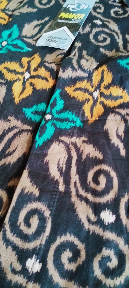 New Arrival Distro Batik Pria Bordir Sogan Hrb026 Batikaf Notoarto Batik Ipnu-ippnu Hem Pria