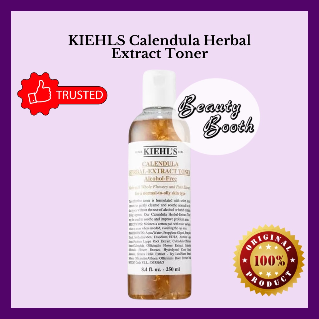 KIEHLS Calendula Herbal Extract Toner 250ml 500ml / FULL SIZE / KIEHL'S Calendula Toner