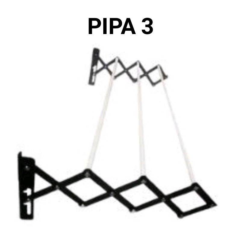jemuran dinding lipat / jemuran pakaian / jemuran handuk panjang 75cm