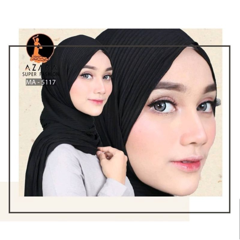 Azara Pashmina Plisket Lidi Full size 180