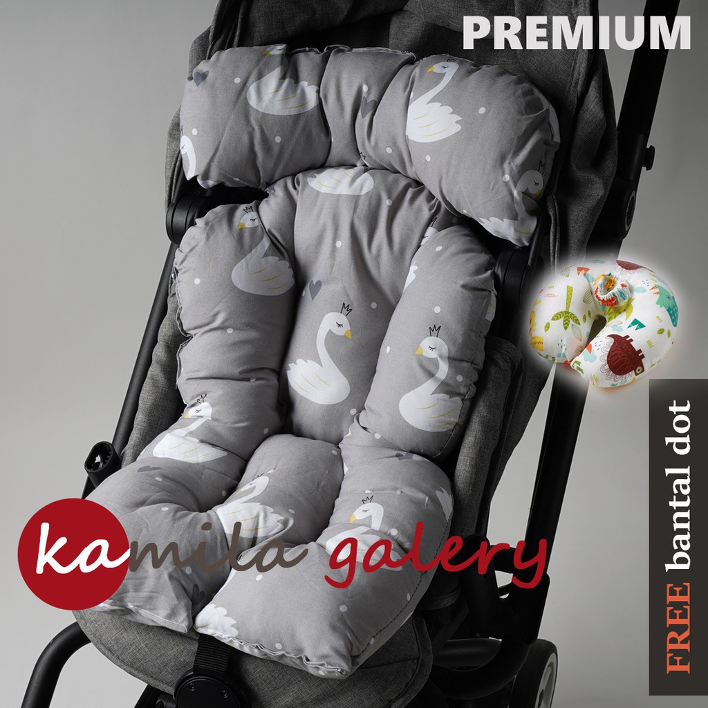 FREE BANTAL DOT!! ALAS STROLLER PREMIUM BAYI BISA UNTUK UNIVERSAL STROLER/ ALAS CAR SEAT BOUNCER